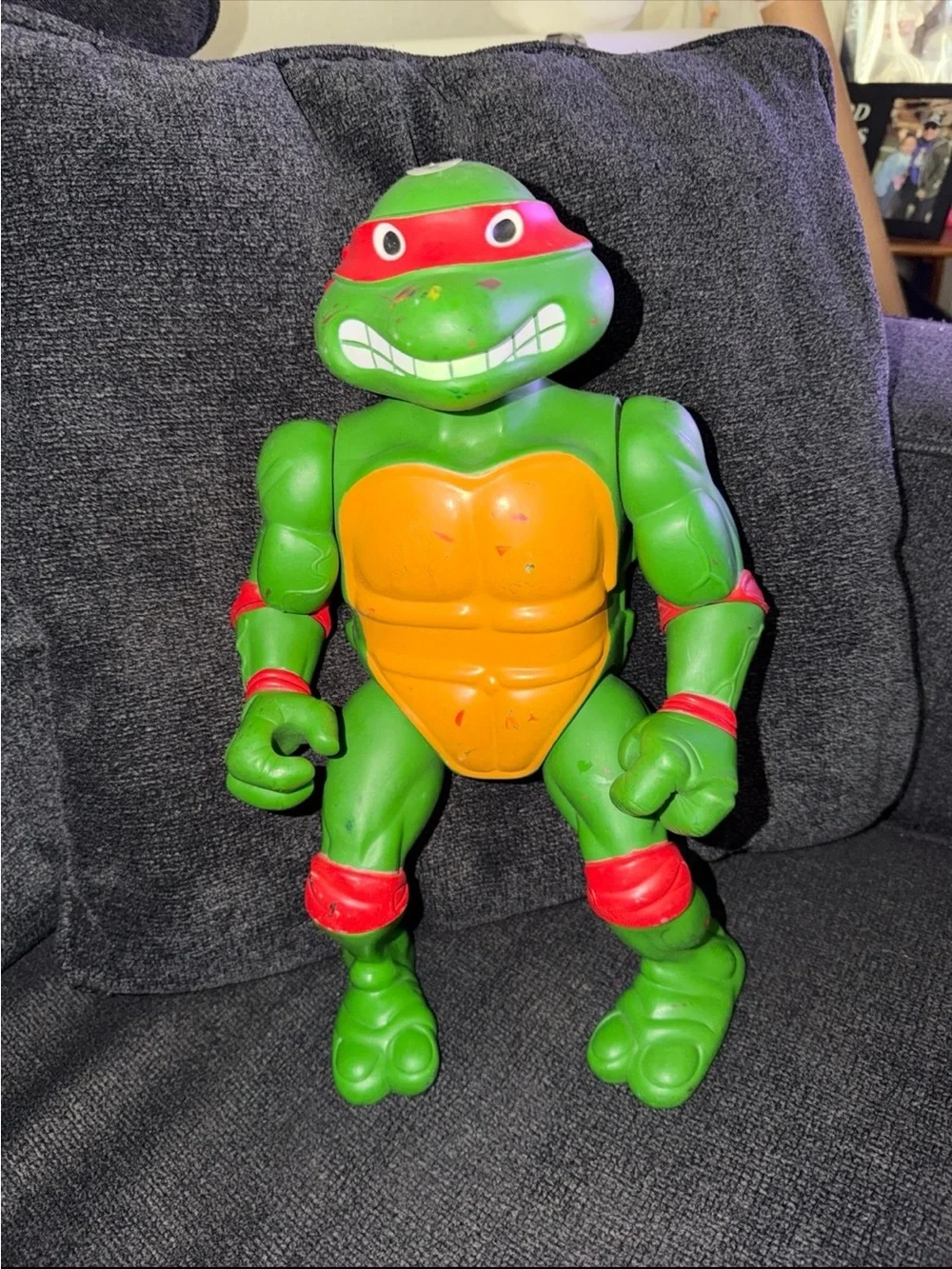 Teenage Mutant Ninja Turtles Green & Red Action Figure - Classic TMNT Toy